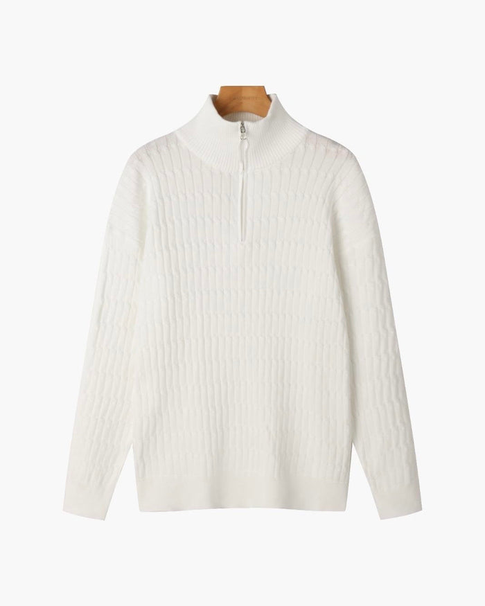GWANGJU Half Zip Sweater