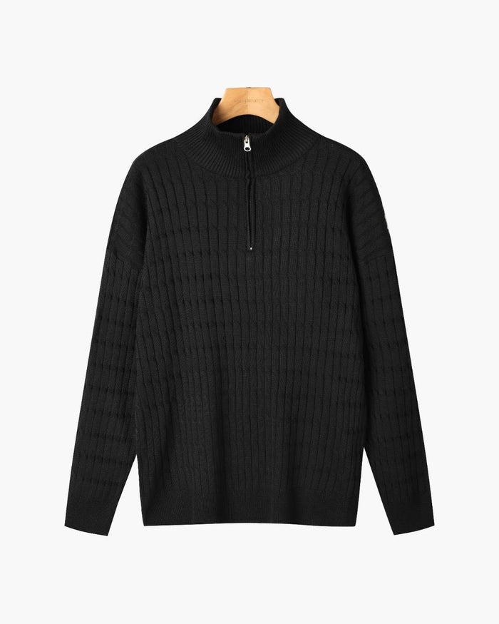 GWANGJU Half Zip Sweater