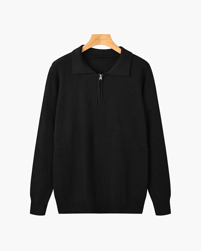 GONGJU Zipped Sweater