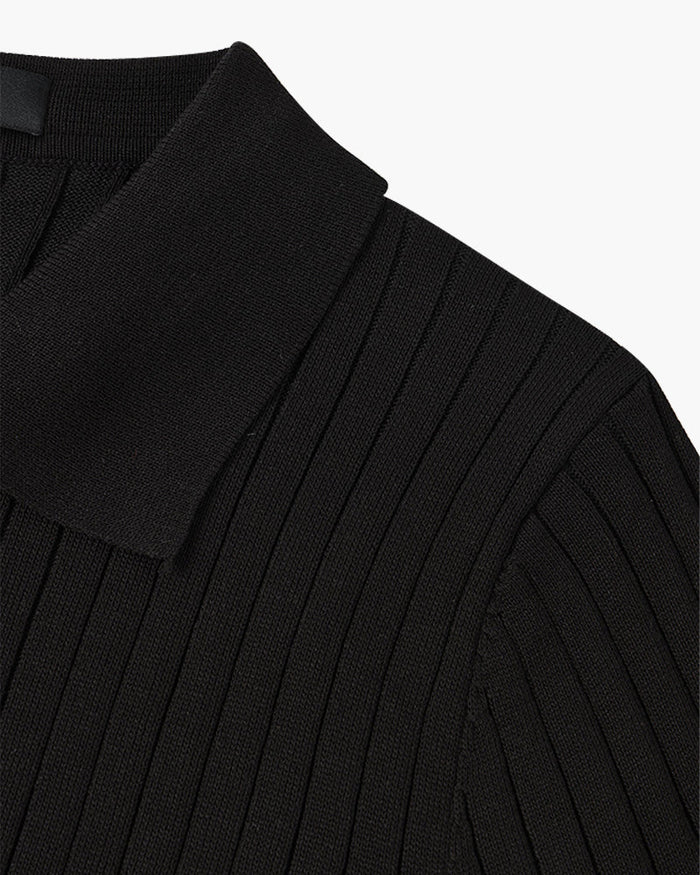 GIMCHEON Knitted Polo Shirt