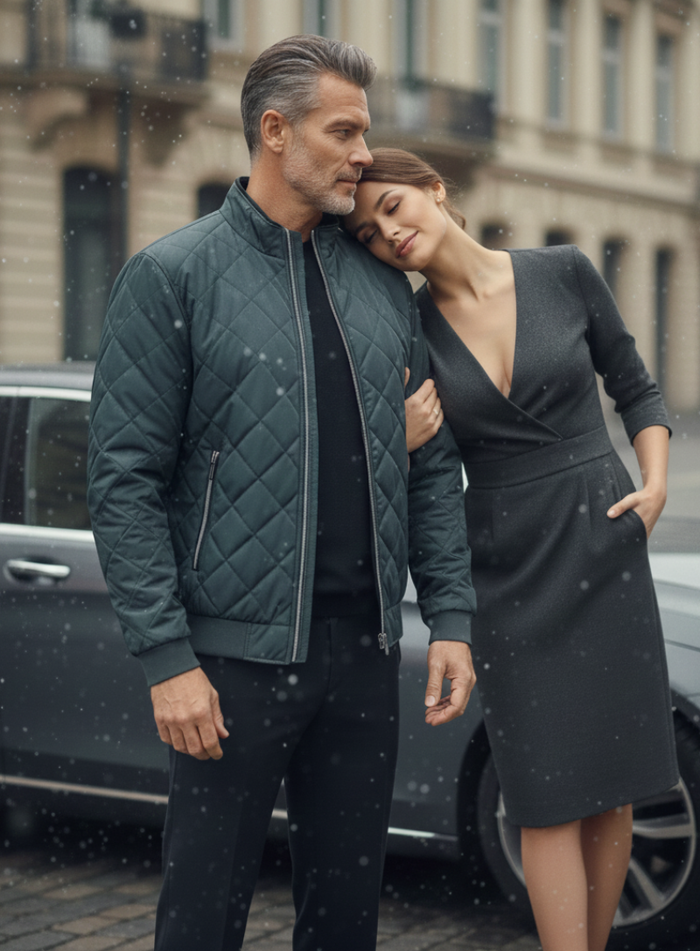 ST. MORITZ Quilted Winter Jacket