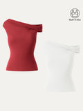 Pure White/Red