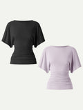 Black/Pale Lilac