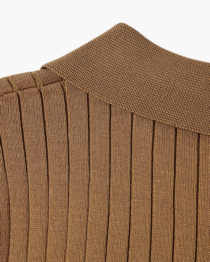 GIMCHEON Knitted Polo Shirt