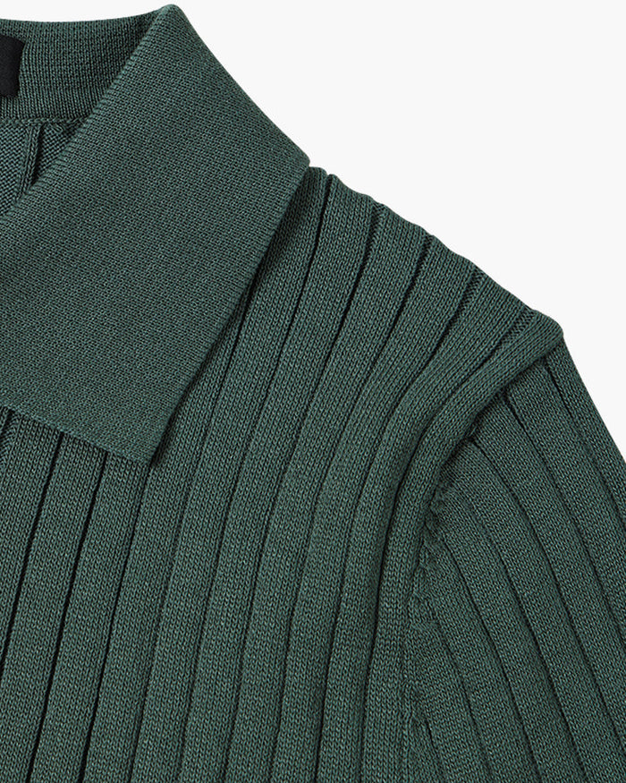 GIMCHEON Knitted Polo Shirt