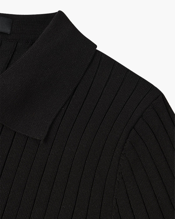 GIMCHEON Knitted Polo Shirt