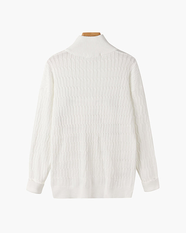 GWANGJU Half Zip Sweater
