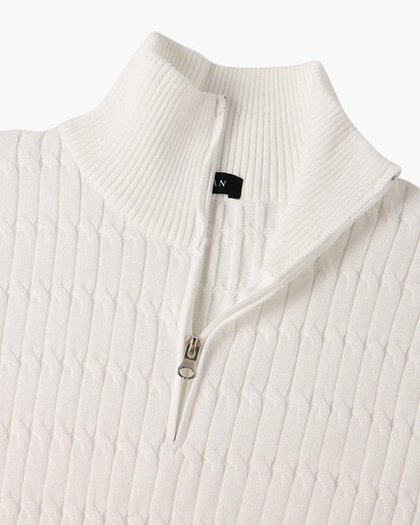 GWANGJU Half Zip Sweater