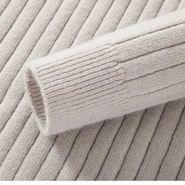 ZERMATT High Collar Half Zip Sweater