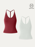 White/Christmas Red